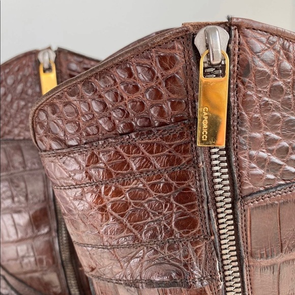 CAPORICCI 573 alligator boots - Picture 10 of 12